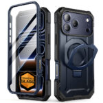 Supcase UB Grip Pro iPhone 17 Pro Max hoesje met Screenprotector en MagSafe – Blauw Main Image
