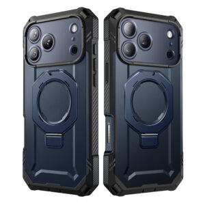 Supcase UB Grip Pro iPhone 17 Pro Max hoesje met Screenprotector en MagSafe – Blauw - 11