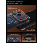 Supcase UB Grip hoesje geschikt voor iPhone 17 Pro Max met MagSafe – Blauw - 10