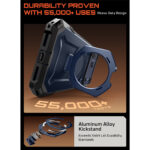 Supcase UB Grip hoesje geschikt voor iPhone 17 Pro Max met MagSafe – Blauw - 6