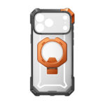 Supcase UB Grip hoesje geschikt voor iPhone 17 Pro Max met MagSafe – Oranje Transparant - 2