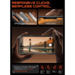 Supcase UB Grip hoesje geschikt voor iPhone 17 Pro Max met MagSafe – Oranje Transparant - 8