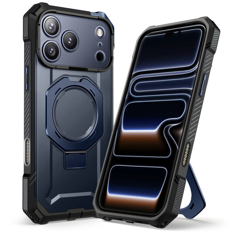 Supcase UB Grip hoesje geschikt voor iPhone 17 Pro met MagSafe - Blauw