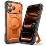 Supcase UB Grip hoesje geschikt voor iPhone 17 Pro met MagSafe – Oranje Transparant Main Image