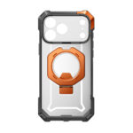Supcase UB Grip hoesje geschikt voor iPhone 17 Pro met MagSafe – Oranje Transparant - 2