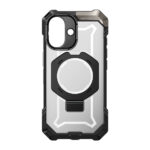 Supcase UB Grip hoesje geschikt voor iPhone 17 met MagSafe – Zwart Transparant - 2