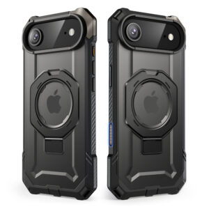 Supcase UB Grip hoesje geschikt voor iPhone Air met MagSafe – Zwart Transparant - 11