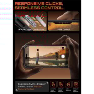 Supcase UB Grip hoesje geschikt voor iPhone Air met MagSafe – Zwart Transparant - 8