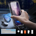 Turtle Shift Volledig waterdicht en stofdicht hoesje iPhone 17 – MagSafe - 4