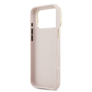 Guess 4G Logo met Camerastand functie iPhone 17 Pro Max hoesje – Roze - 5