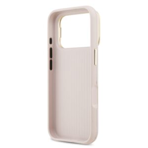 Guess 4G Logo met Camerastand functie iPhone 17 Pro hoesje – Roze - 5