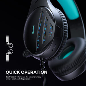 Joyroom JR-HG2 bedraad gaming headset – microfoon – PC/console – 2 m kabel – Zwart - 6