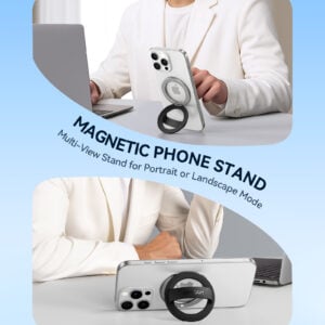 Joyroom – Magnetische ringhouder voor smartphone – Zwart - 4