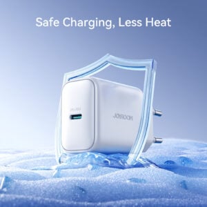 Joyroom – USB‑C PD 20W snellader + USB‑C naar Lightning kabel 1 meter – Wit - 3