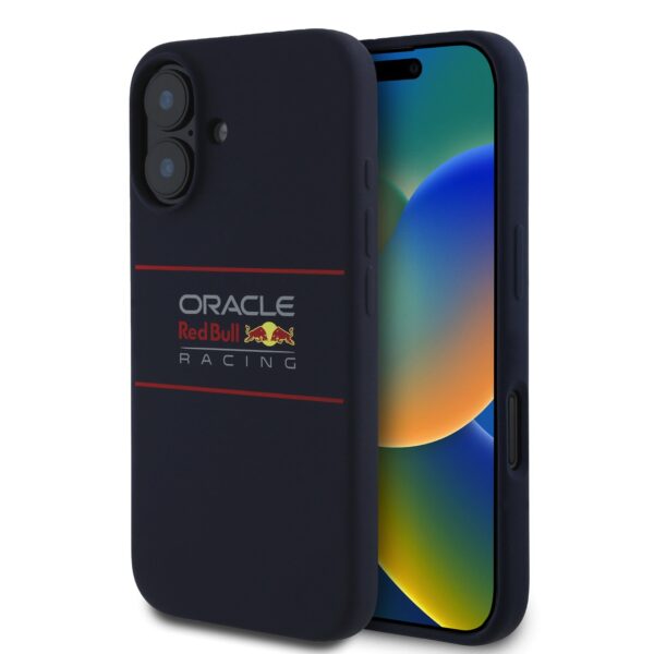 Red Bull iPhone 16 Hoesje met MagSafe - Horizontal Logo