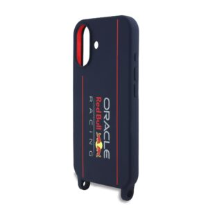 Red Bull iPhone 16 Hoesje met MagSafe en Koord – Vertical Logo - 3