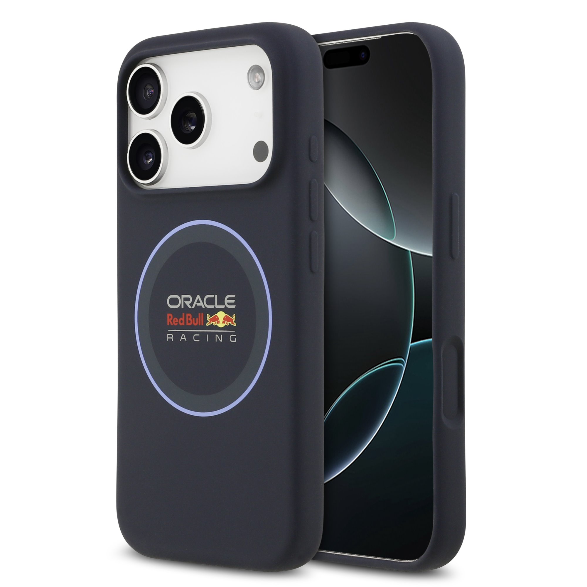 Red Bull iPhone 17 Pro Hoesje met MagSafe – Blue Ring 1