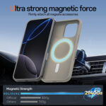 Solidenz Beige Siliconen iPhone 16 Pro Max hoesje met MagSafe – Desert Sand - 4