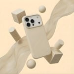 Solidenz Beige Siliconen iPhone 17 Pro hoesje met MagSafe – Desert Sand - 2