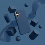 Solidenz Blauw Siliconen iPhone 17 hoesje met MagSafe – Navy Blue - 2