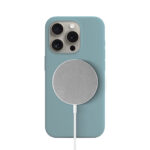 Solidenz Blauw Siliconen iPhone 15 Pro hoesje met MagSafe – Sierra Blue - 1