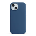 Solidenz Blauw Siliconen iPhone 15 hoesje met MagSafe – Navy Blue Main Image