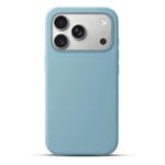 Solidenz Blauw Siliconen iPhone 17 Pro Max hoesje met MagSafe - Sierra Blue