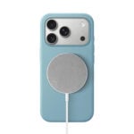 Solidenz Blauw Siliconen iPhone 17 Pro Max hoesje met MagSafe – Sierra Blue - 1