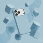 Solidenz Blauw Siliconen iPhone 17 Pro Max hoesje met MagSafe – Sierra Blue - 2