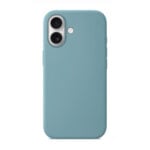 Solidenz Blauw Siliconen iPhone 16 hoesje met MagSafe - Sierra Blue
