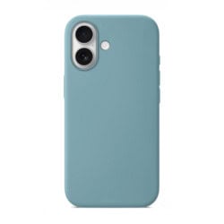 Solidenz Blauw Siliconen iPhone 16 hoesje met MagSafe - Sierra Blue