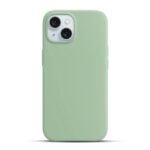 Solidenz Groen Siliconen iPhone 15 hoesje met MagSafe - Mint