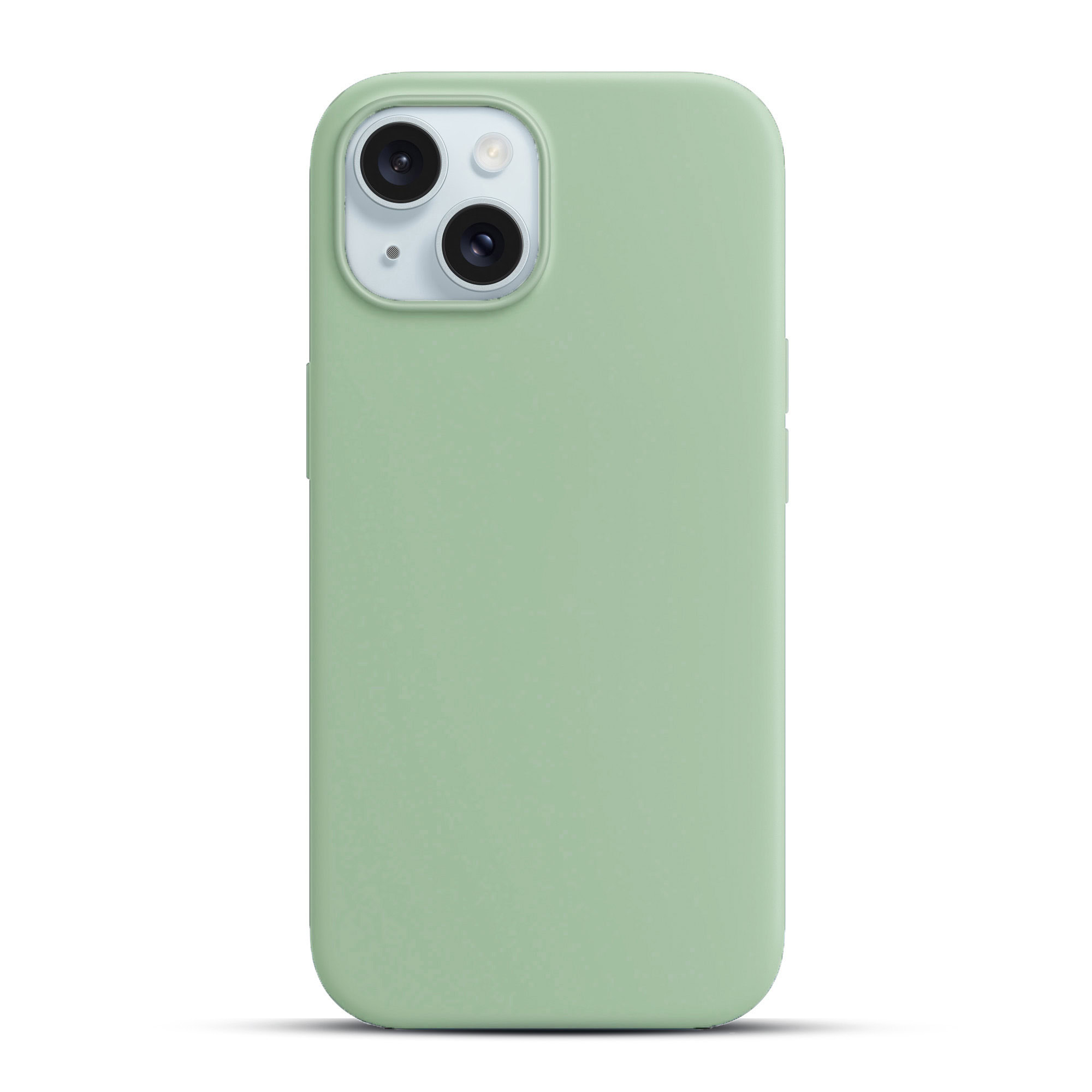 Solidenz Groen Siliconen iPhone 15 hoesje met MagSafe – Mint 1 v2 Solidenz Groen Siliconen iPhone 15 hoesje met MagSafe – Mint 1 v2