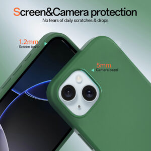 Solidenz Groen Siliconen iPhone 15 hoesje met MagSafe – Pine Green - 2
