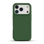 Solidenz Groen Siliconen iPhone 17 Pro Max hoesje met MagSafe - Pine Green