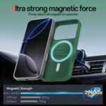 Solidenz Groen Siliconen iPhone 17 Pro Max hoesje met MagSafe – Pine Green - 5