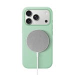 Solidenz Groen Siliconen iPhone 17 Pro hoesje met MagSafe – Mint - 1