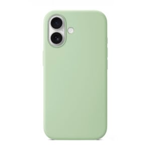 Solidenz Groen Siliconen iPhone 16 hoesje met MagSafe – Mint Main Image