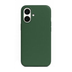 Solidenz Groen Siliconen iPhone 16 hoesje met MagSafe - Pine Green
