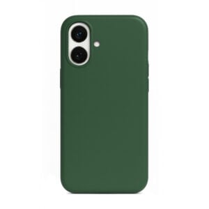 Solidenz Groen Siliconen iPhone 16 hoesje met MagSafe – Pine Green Main Image