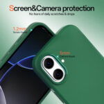 Solidenz Groen Siliconen iPhone 17 hoesje met MagSafe – Pine Green - 3
