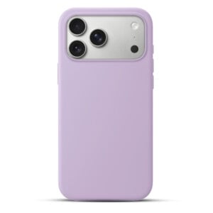 Solidenz Lila Siliconen iPhone 17 Pro Max hoesje met MagSafe – Lavender Main Image