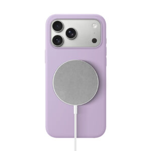 Solidenz Lila Siliconen iPhone 17 Pro Max hoesje met MagSafe – Lavender - 1