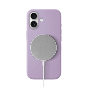 Solidenz Lila Siliconen iPhone 16 hoesje met MagSafe – Lavender - 1