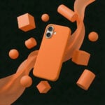 Solidenz Oranje Siliconen iPhone 17 hoesje met MagSafe – Papaya - 2