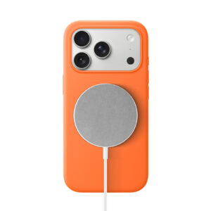 Solidenz Oranje Siliconen iPhone 17 Pro Max hoesje met MagSafe – Papaya - 1