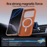 Solidenz Oranje Siliconen iPhone 17 Pro hoesje met MagSafe – Papaya - 5