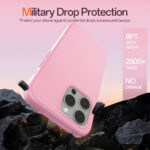 Solidenz Roze Siliconen iPhone 15 Pro Max hoesje met MagSafe – Rose Quartz - 5