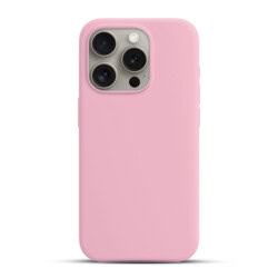 Solidenz Roze Siliconen iPhone 16 Pro Max hoesje met MagSafe - Rose Quartz