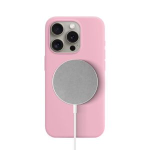 Solidenz Roze Siliconen iPhone 16 Pro hoesje met MagSafe – Rose Quartz - 1
